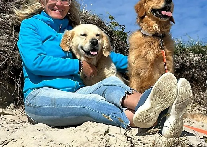 Ruhiger Nr 142 Bungalow, Strandnah Mit Grossen, Uneinsehbaren Garten, Terrassenueberdachung