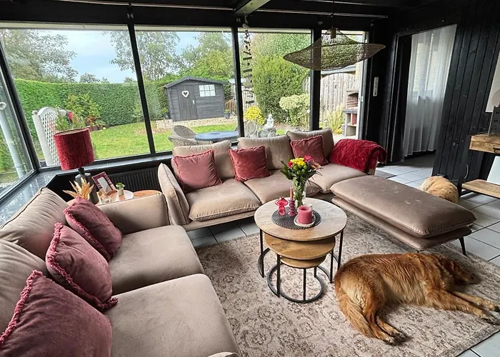 度假居 Ruhiger Nr 142 Bungalow, Strandnah Mit Grossen, Uneinsehbaren Garten, Terrassenueberdachung