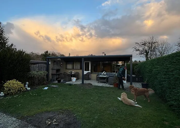 度假居 Ruhiger Nr 142 Bungalow, Strandnah Mit Grossen, Uneinsehbaren Garten, Terrassenueberdachung *